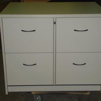 File Bank Filing Cabinet Melamine - State Furniture