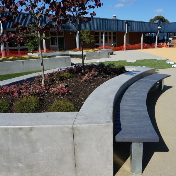 curved outdoor seating - State Furniture